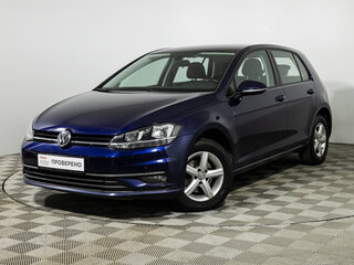 2018 Volkswagen Golf VII Рестайлинг, синий, 1499700 рублей, вид 1