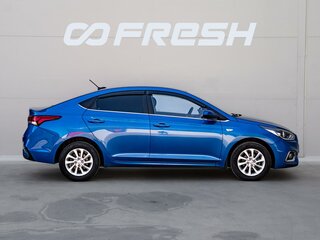 2019 Hyundai Solaris II, синий, 1430000 рублей, вид 5