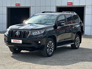 2021 Toyota Land Cruiser Prado 150 Series Рестайлинг 3, чёрный, 7750000 рублей, вид 2