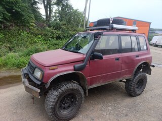 1992 Suzuki Escudo I, красный, 350000 рублей, вид 1