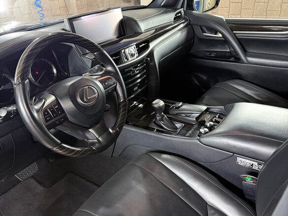 2019 Lexus LX 450d III Рестайлинг 2, чёрный, 9000000 рублей - вид 4