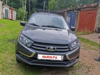 2020 Lada (ВАЗ) Granta I Рестайлинг, серый, 800000 рублей, вид 1