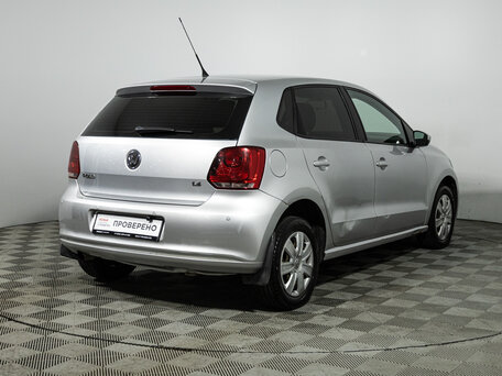 2012 Volkswagen Polo V, серебристый, 490585 рублей, вид 5