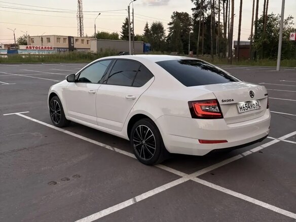 2015 Skoda Octavia III (A7), белый - вид 6