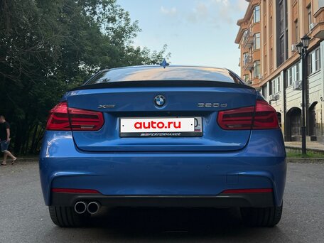 2018 BMW 3 серии 320d xDrive VI (F3x) Рестайлинг, синий, 2630000 рублей, вид 5