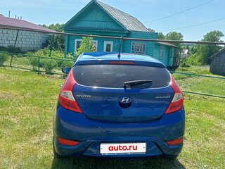2011 Hyundai Solaris I, синий, 620000 рублей, вид 3