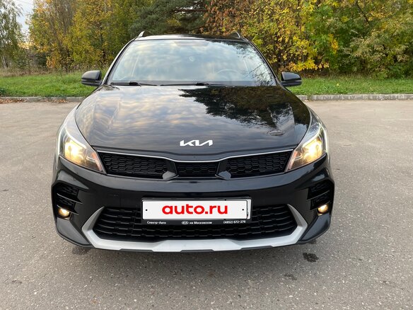 2021 Kia Rio X IV Рестайлинг, чёрный, 1815000 рублей - вид 2