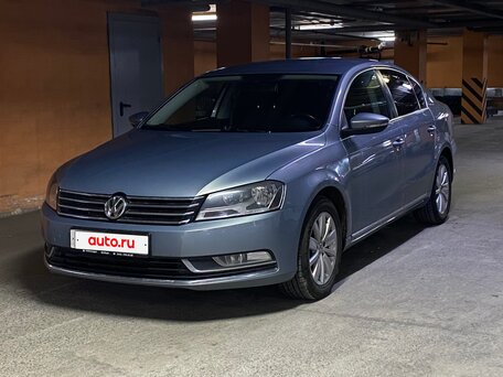 2011 Volkswagen Passat B7, голубой, 1050000 рублей, вид 1