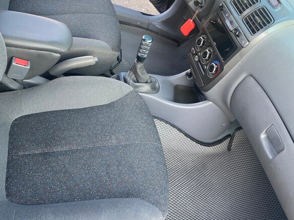 2008 Hyundai Accent ТагАЗ II, синий, 505000 рублей - вид 5