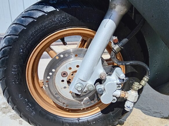 1999 Honda Tact, чёрный, 60000 рублей - вид 5