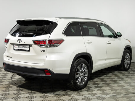 2014 Toyota Highlander III (XU50), белый, 2399900 рублей, вид 5