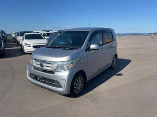 2016 Honda N-WGN I Рестайлинг, серебристый, 445000 рублей, вид 1