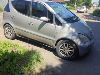 2001 Mercedes-Benz A-Класс 160 I (W168) Рестайлинг, серебристый, 330000 рублей, вид 4