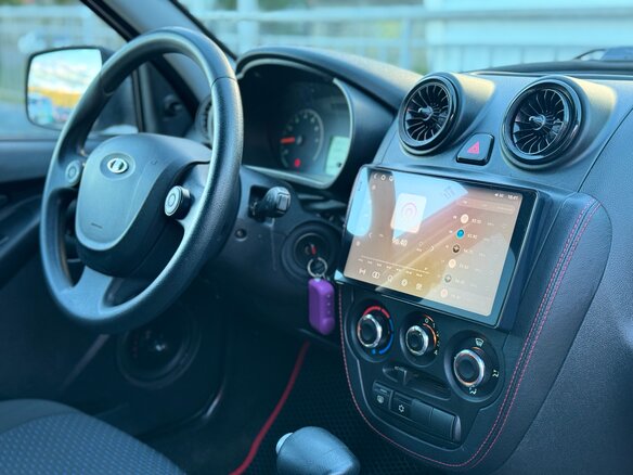 2014 Lada (ВАЗ) Granta I, чёрный - вид 15