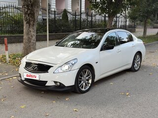 2010 Infiniti G25 IV, белый, 1480000 рублей, вид 2