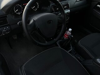 2014 Lada (ВАЗ) Priora I Рестайлинг, чёрный, 465000 рублей, вид 5