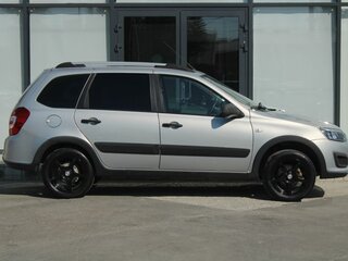 2015 Lada (ВАЗ) Kalina II, серебристый, 474000 рублей, вид 4