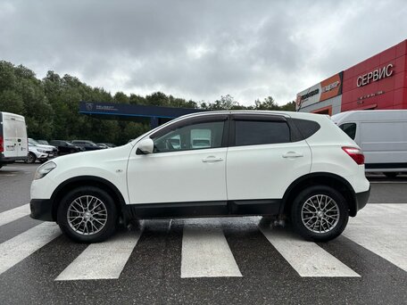 2012 Nissan Qashqai I Рестайлинг, белый, 1250000 рублей, вид 4