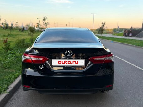 2018 Toyota Camry US Market VIII (XV70), чёрный, 1799000 рублей, вид 5