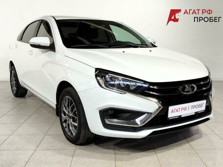 2024 Lada (ВАЗ) Vesta I Рестайлинг (NG), белый, 1277000 рублей, вид 3