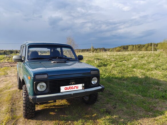 2003 Lada (ВАЗ) 2121 (4x4) Фора I Рестайлинг, синий, 450000 рублей