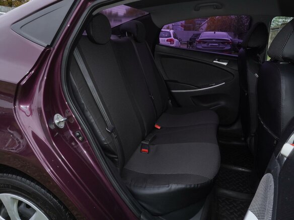2011 Hyundai Solaris I, фиолетовый, 699000 рублей - вид 6