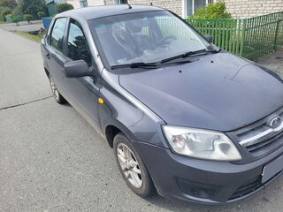 2015 Lada (ВАЗ) Granta I, серый, 286000 рублей, вид 1