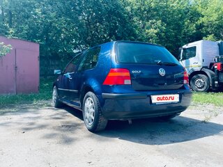 2000 Volkswagen Golf IV, синий, 330000 рублей, вид 4