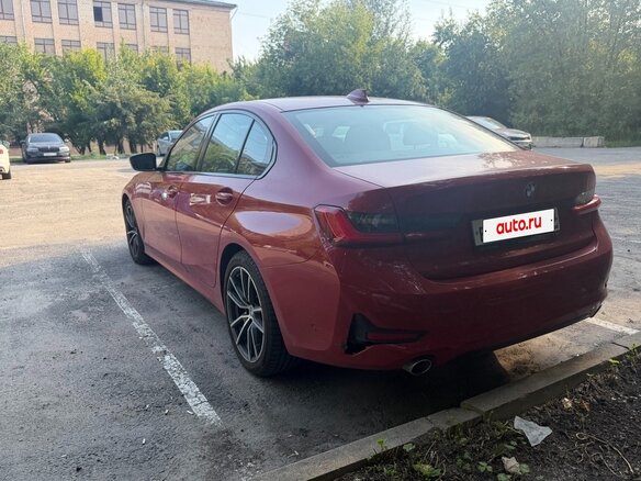 2020 BMW 3 серии 318d VII (G2x), красный, 3200000 рублей - вид 7