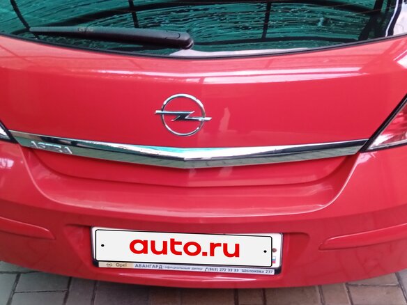 2010 Opel Astra H Рестайлинг, красный, 785000 рублей - вид 10