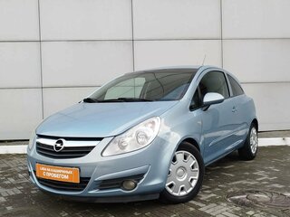 2007 Opel Corsa D, голубой, 340000 рублей, вид 1