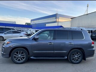 2014 Lexus LX 570 III Рестайлинг, серый, 3499999 рублей, вид 5