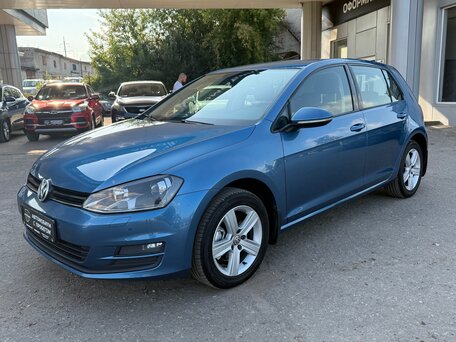 2013 Volkswagen Golf VII, голубой, 1270000 рублей, вид 1