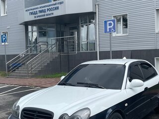 2006 Hyundai Sonata ТагАЗ IV (EF) Рестайлинг, синий, 500000 рублей, вид 2