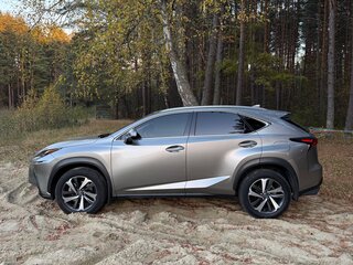 2018 Lexus NX 300 I Рестайлинг, серебристый, 3700000 рублей, вид 5