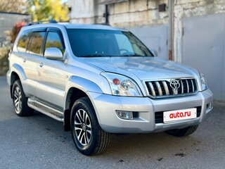 2006 Toyota Land Cruiser Prado 5-speed 120 Series, серебристый, 1650000 рублей, вид 2