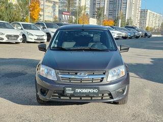 2017 Lada (ВАЗ) Granta I, серый, 572300 рублей, вид 2