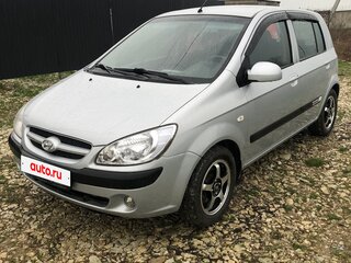 2008 Hyundai Getz I Рестайлинг, серебристый, 660000 рублей, вид 2