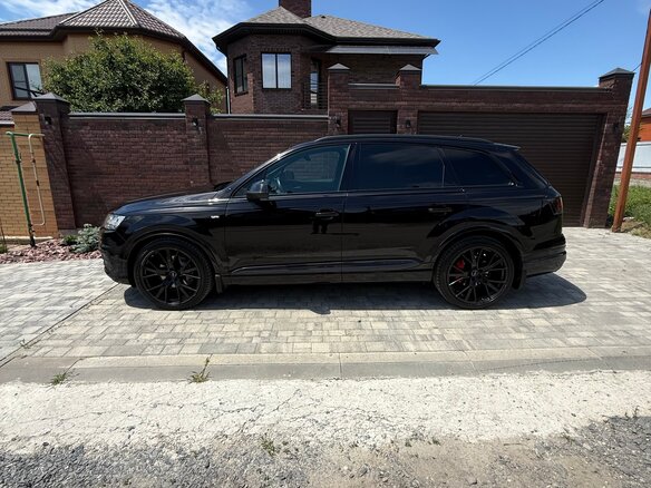 2018 Audi Q7 II (4M), чёрный, 4500000 рублей - вид 6