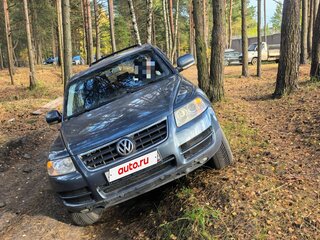 2004 Volkswagen Touareg I, серый, 950000 рублей, вид 1