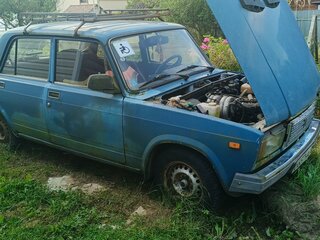 2007 Lada (ВАЗ) 2107, голубой, 120000 рублей, вид 3