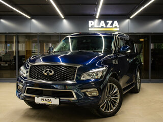 2016 Infiniti QX80 I Рестайлинг, синий, 3199000 рублей, вид 1