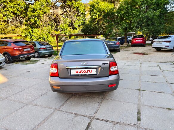 2007 Lada (ВАЗ) Priora I, коричневый, 360000 рублей - вид 4
