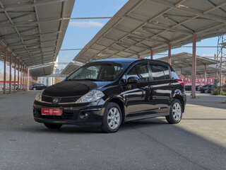 2007 Nissan Tiida I, чёрный, 599900 рублей, вид 4