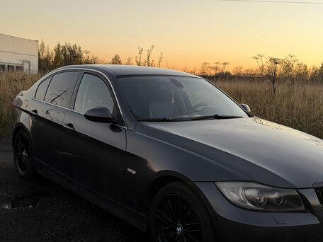 2005 BMW 3 серии 325i V (E90/E91/E92/E93), серый, 710000 рублей, вид 4