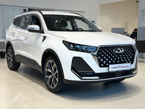 2024 Chery Tiggo 7 Pro Max I Рестайлинг, белый, 3170000 рублей - вид 1