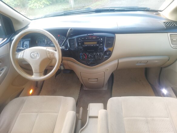 2004 Mazda MPV II (LW) Рестайлинг, синий - вид 10