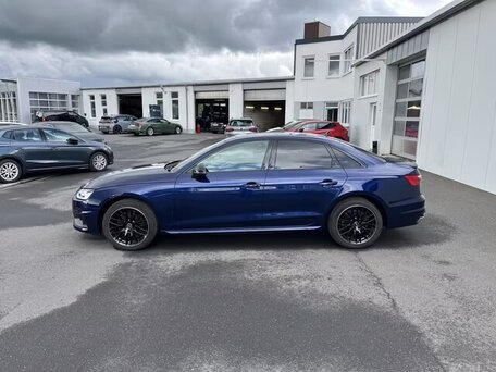 2022 Audi A4 35 TFSI V (B9) Рестайлинг, синий, 3130000 рублей, вид 3