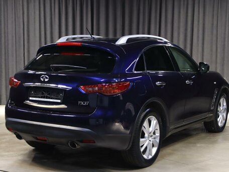 2012 Infiniti FX37 II (S51) Рестайлинг, синий, 1599000 рублей, вид 2