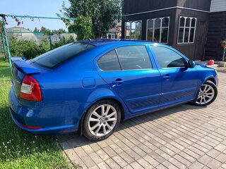 2012 Skoda Octavia RS II Рестайлинг, синий, 1100000 рублей, вид 1